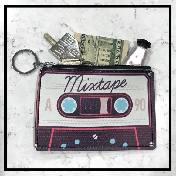 Handbags - 🎼 LAST ONE!! Mix cassette tape coin purse